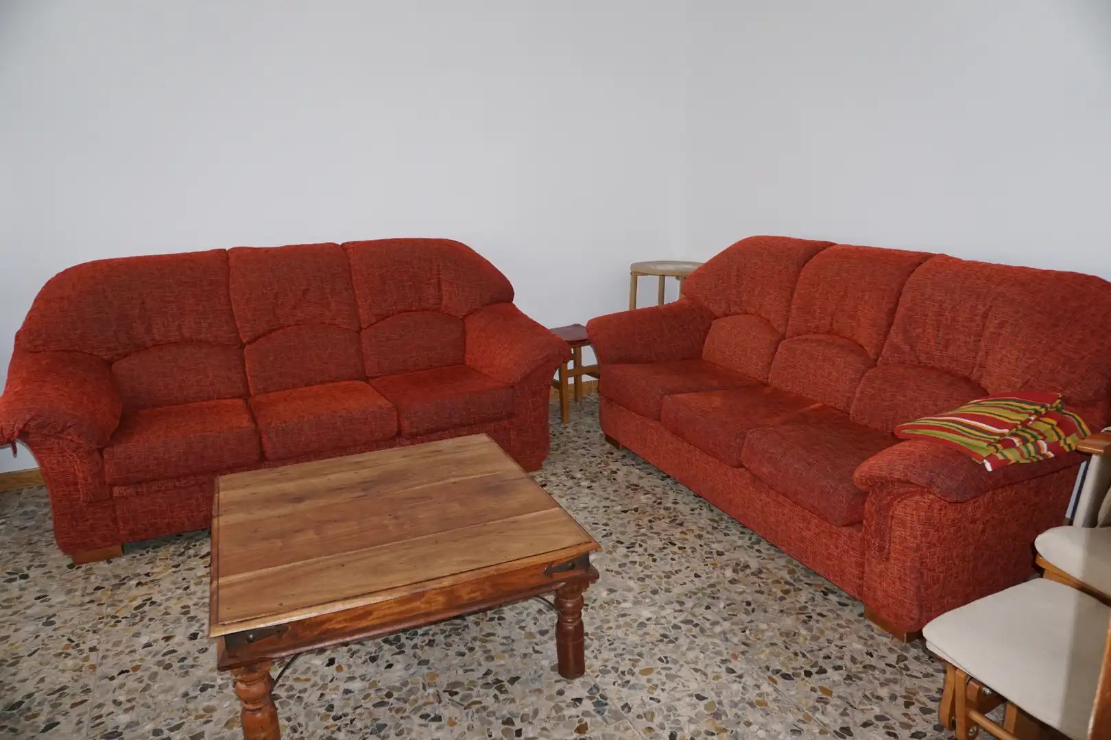 Sala de estar de Casa o chalet en venta en Boimorto con Jardín privado, Amueblado y Balcón