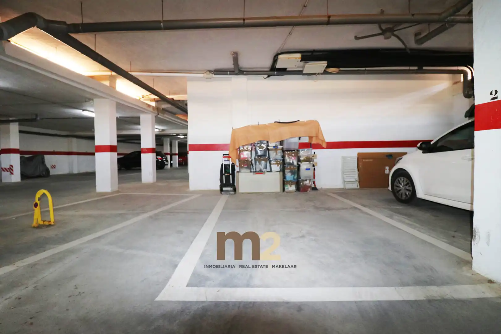 Parkplatz von Wohnungen zum Verkauf in Guardamar del Segura mit Klimaanlage, Heizung und Terrasse
