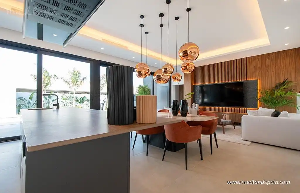 Sala d'estar de Casa o xalet en venda en Rojales amb Jardí privat, Terrassa i Traster