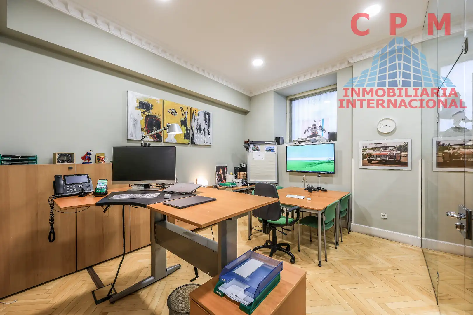 Oficina de lloguer en Madrid amb Aire condicionat, Calefacció i Terrassa