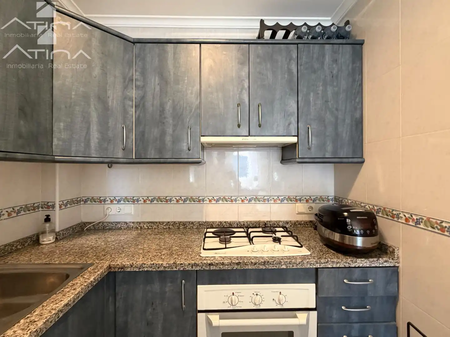 Cuina de Apartament en venda en Benitachell / El Poble Nou de Benitatxell amb Aire condicionat, Jardí privat i Terrassa