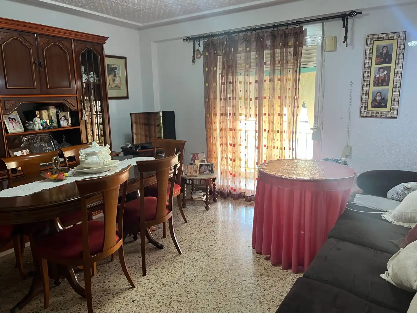 Wohnzimmer von Wohnung zum Verkauf in  Valencia Capital mit Klimaanlage und Balkon