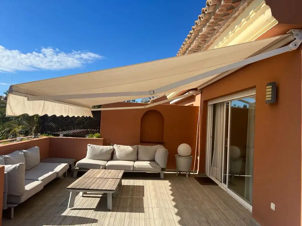 Terrace of Attic for rent in Marbella  with Air Conditioner, Terrace and Swimming Pool