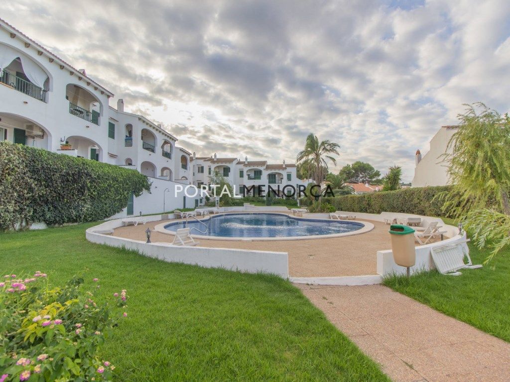Exterior view of Apartment for sale in Es Mercadal  with Private garden, Terrace and Community pool