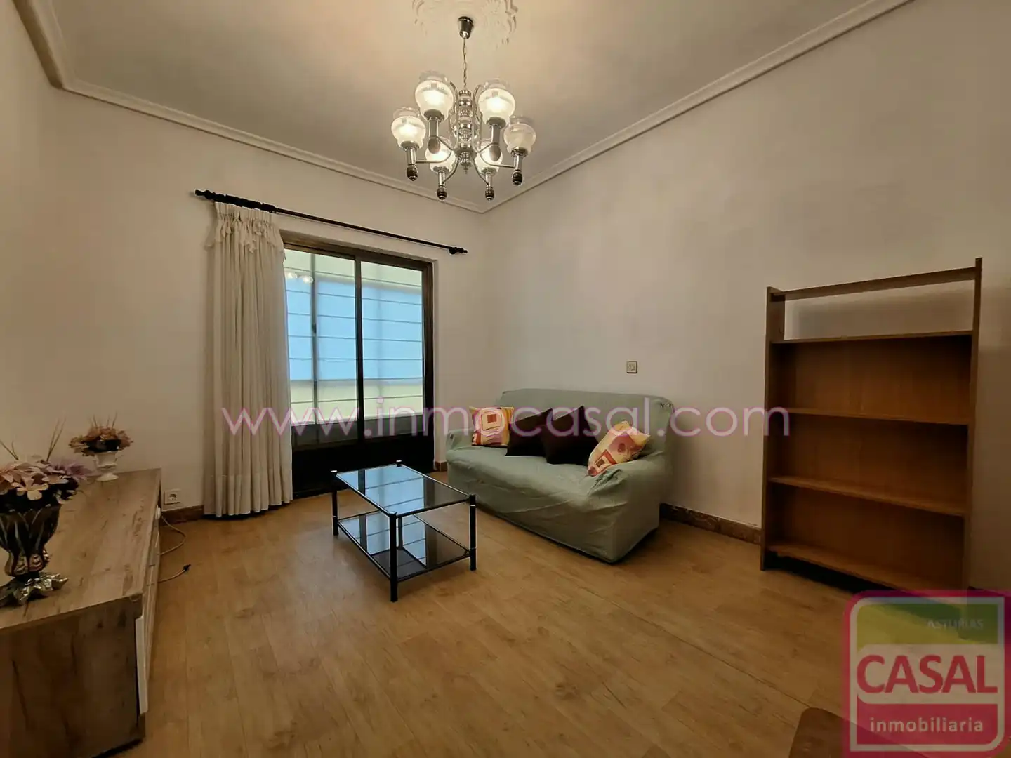 Living room of Flat for rent in Mieres (Asturias)  with Heating, Terrace and Furnished