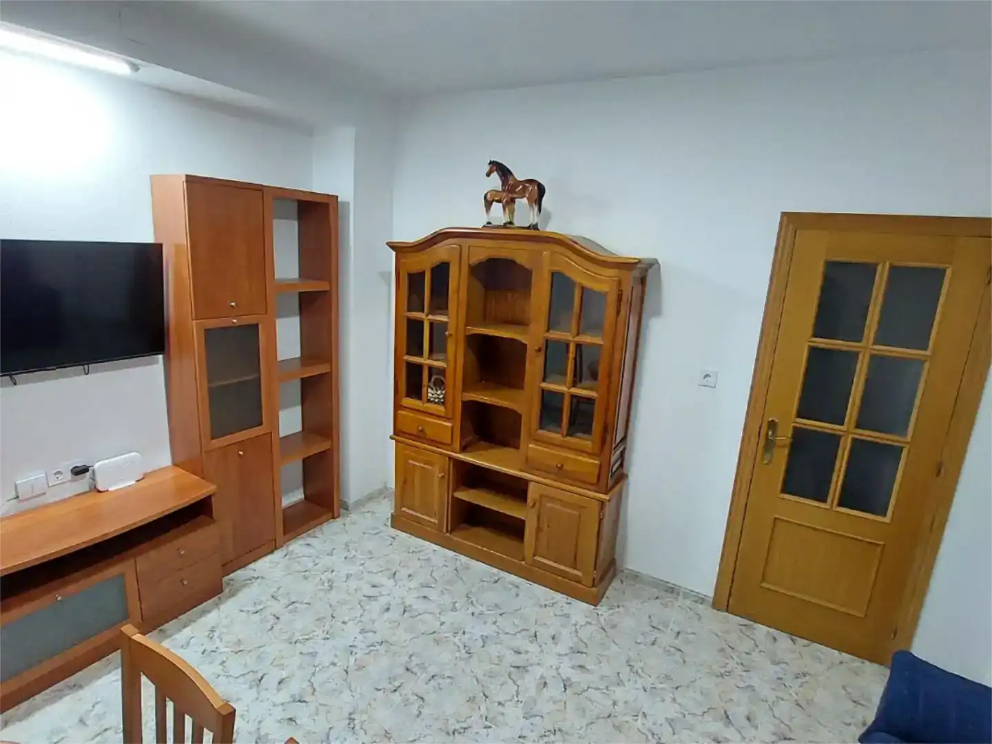 Living room of Flat for share in Castellón de la Plana / Castelló de la Plana  with Air Conditioner and Furnished