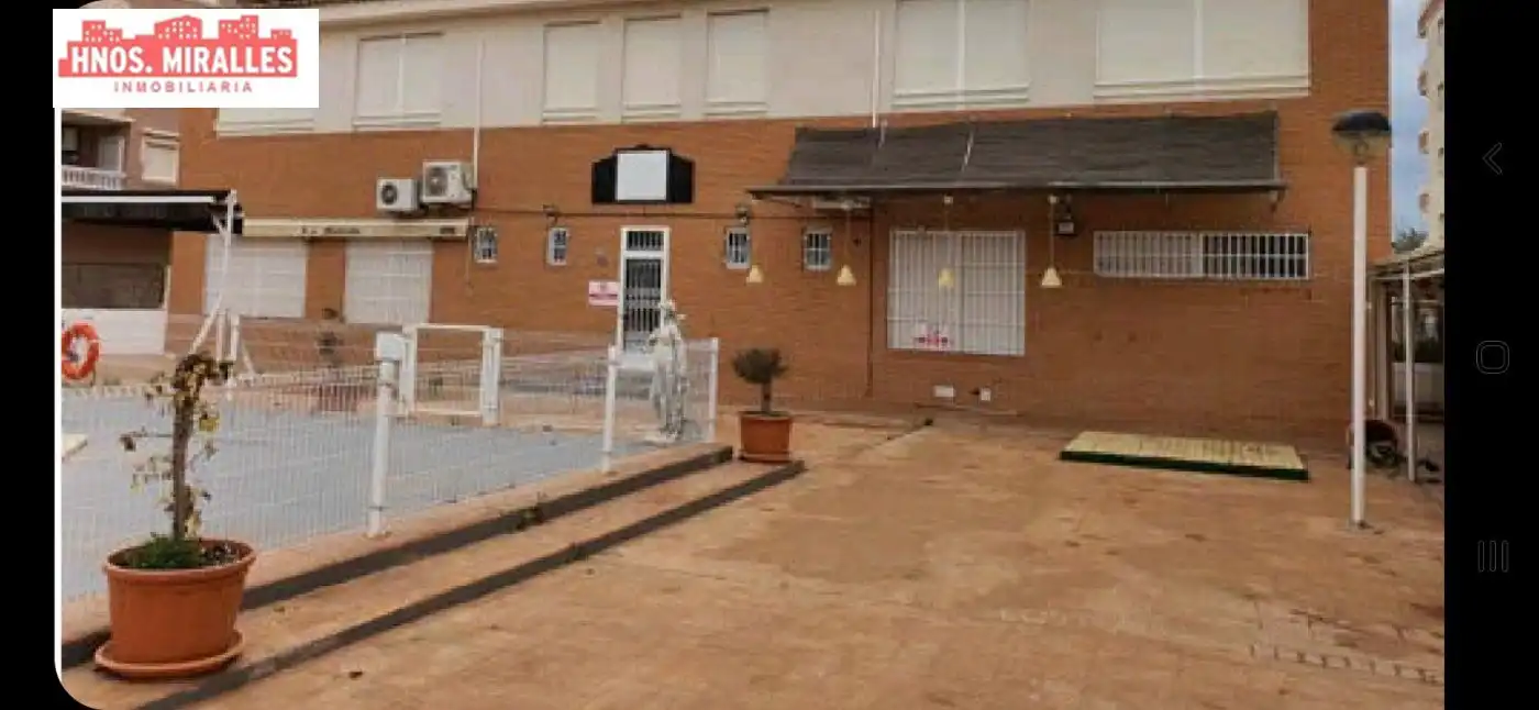Exterior view of Commercial properties for rent in Santa Pola  with Air Conditioner, Terrace and Furnished