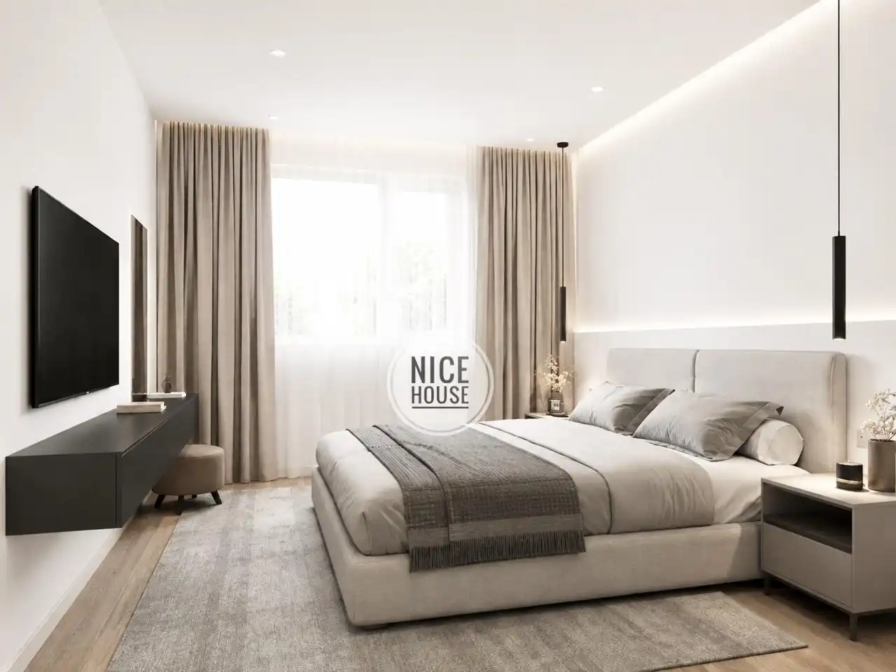 Bedroom of Houses for sale in Madrid  with Air Conditioner, Private garden and Terrace