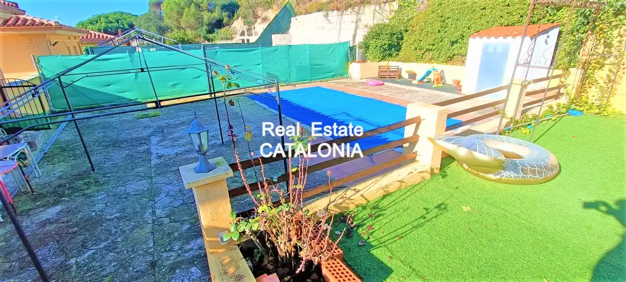 Exterior view of Houses for sale in Lloret de Mar  with Heating, Private garden and Terrace