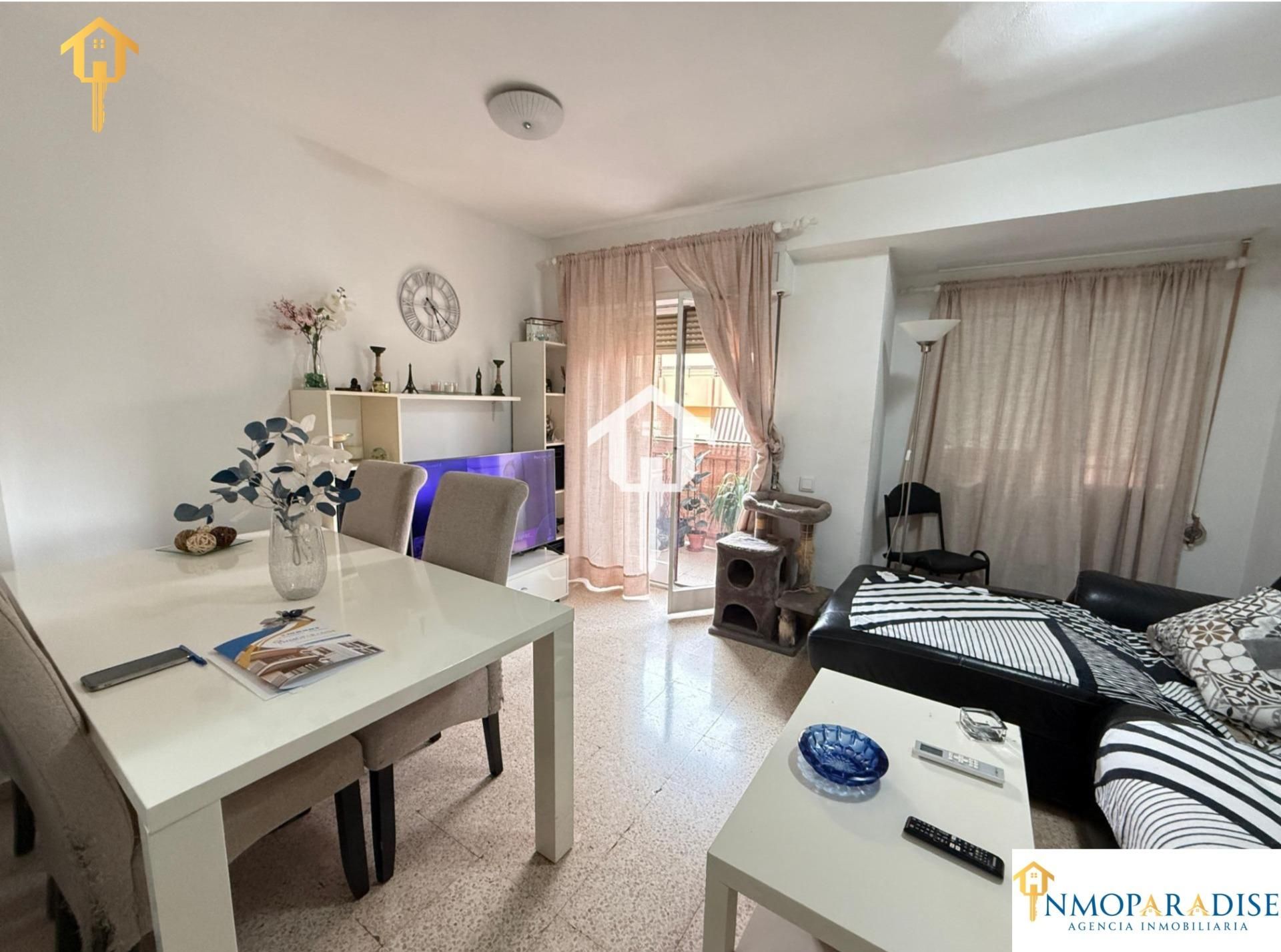 Sala d'estar de Pis en venda en Alicante / Alacant amb Aire condicionat, Moblat i Balcó