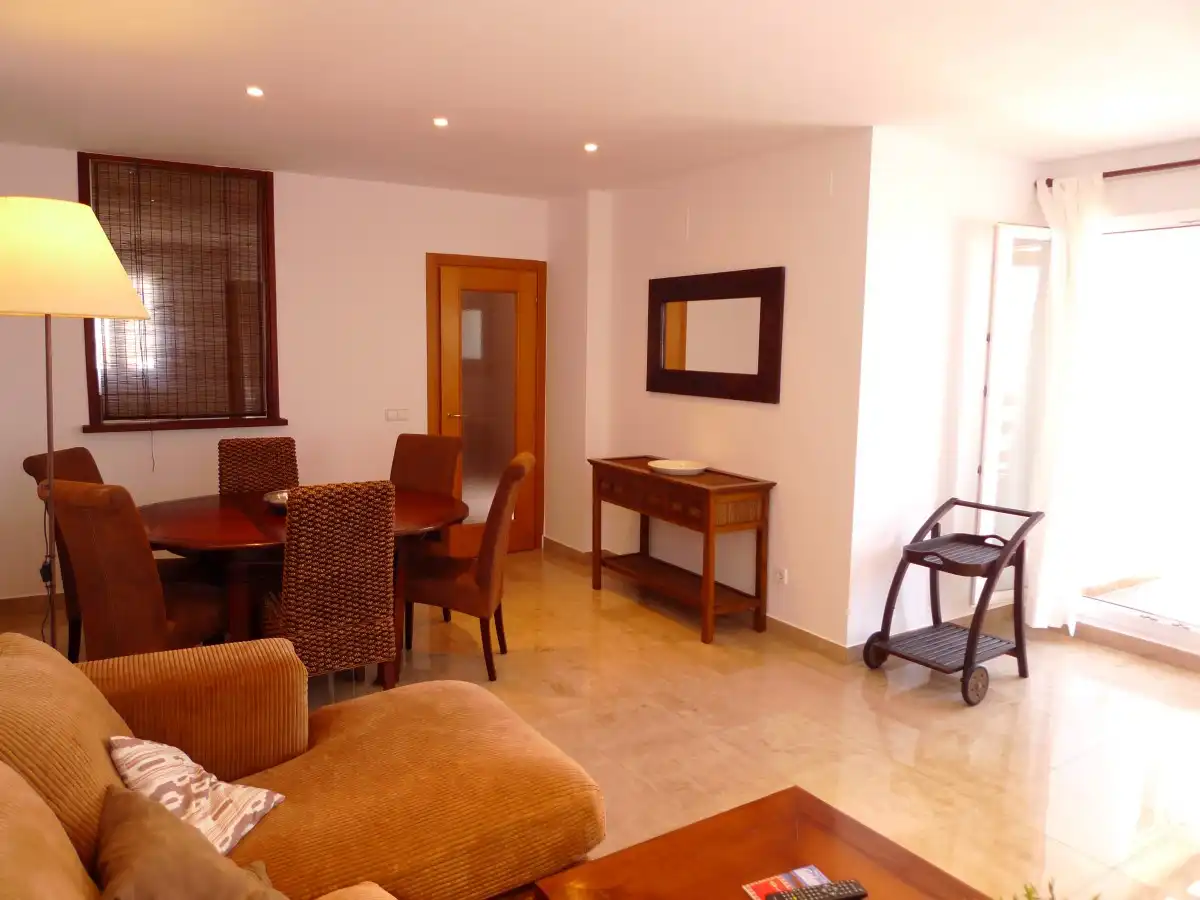 Sala d'estar de Dúplex en venda en Manilva amb Aire condicionat, Calefacció i Terrassa