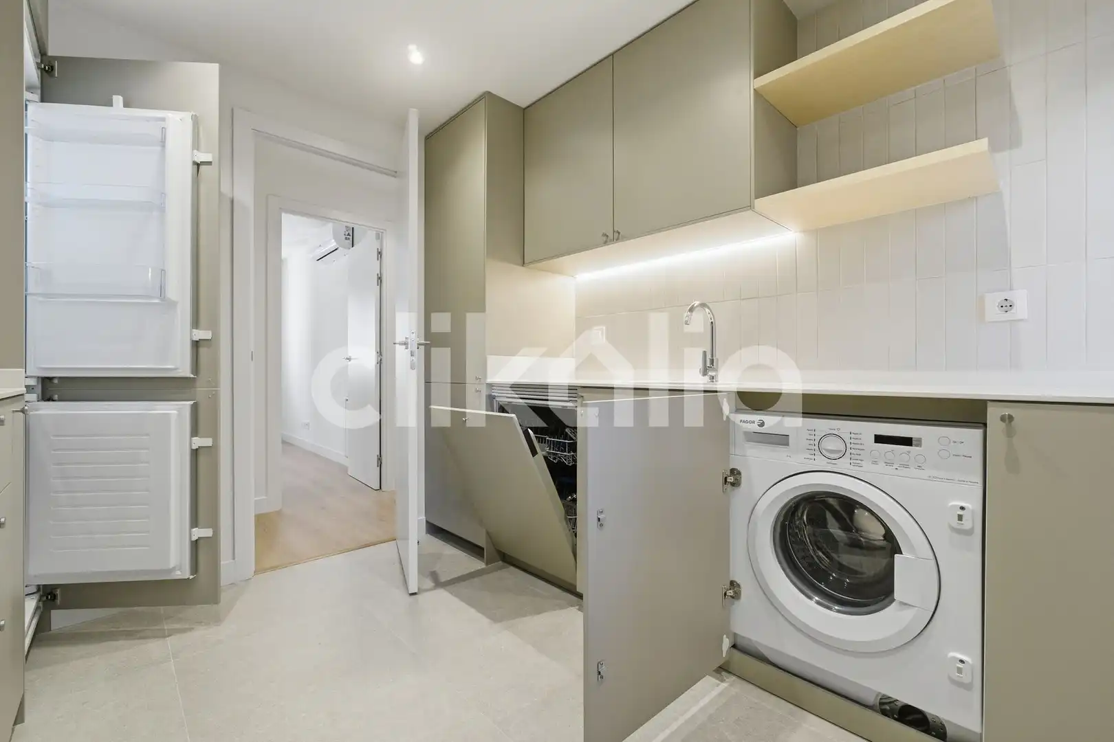 Cocina de Piso en venta en Madrid con Aire acondicionado, Calefacción y Terraza