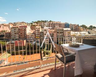 Terrace of Flat to rent in  Barcelona Capital  with Air Conditioner, Heating and Parquet flooring