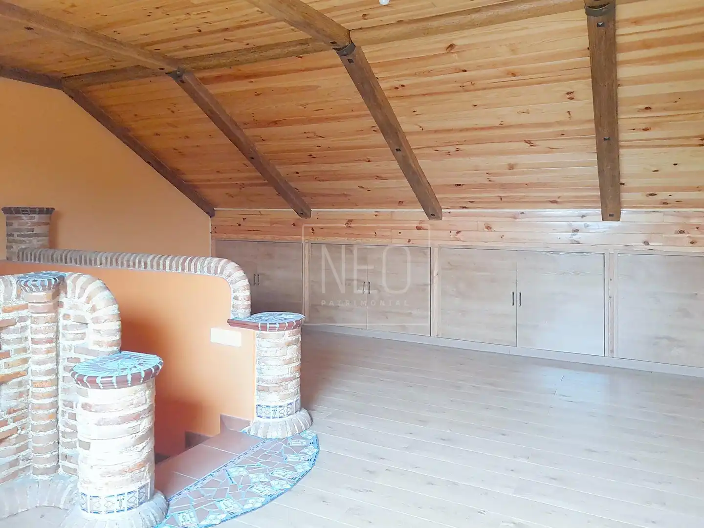 Living room of Detached homes for sale in Getafe  with Air Conditioner, Heating and Terrace