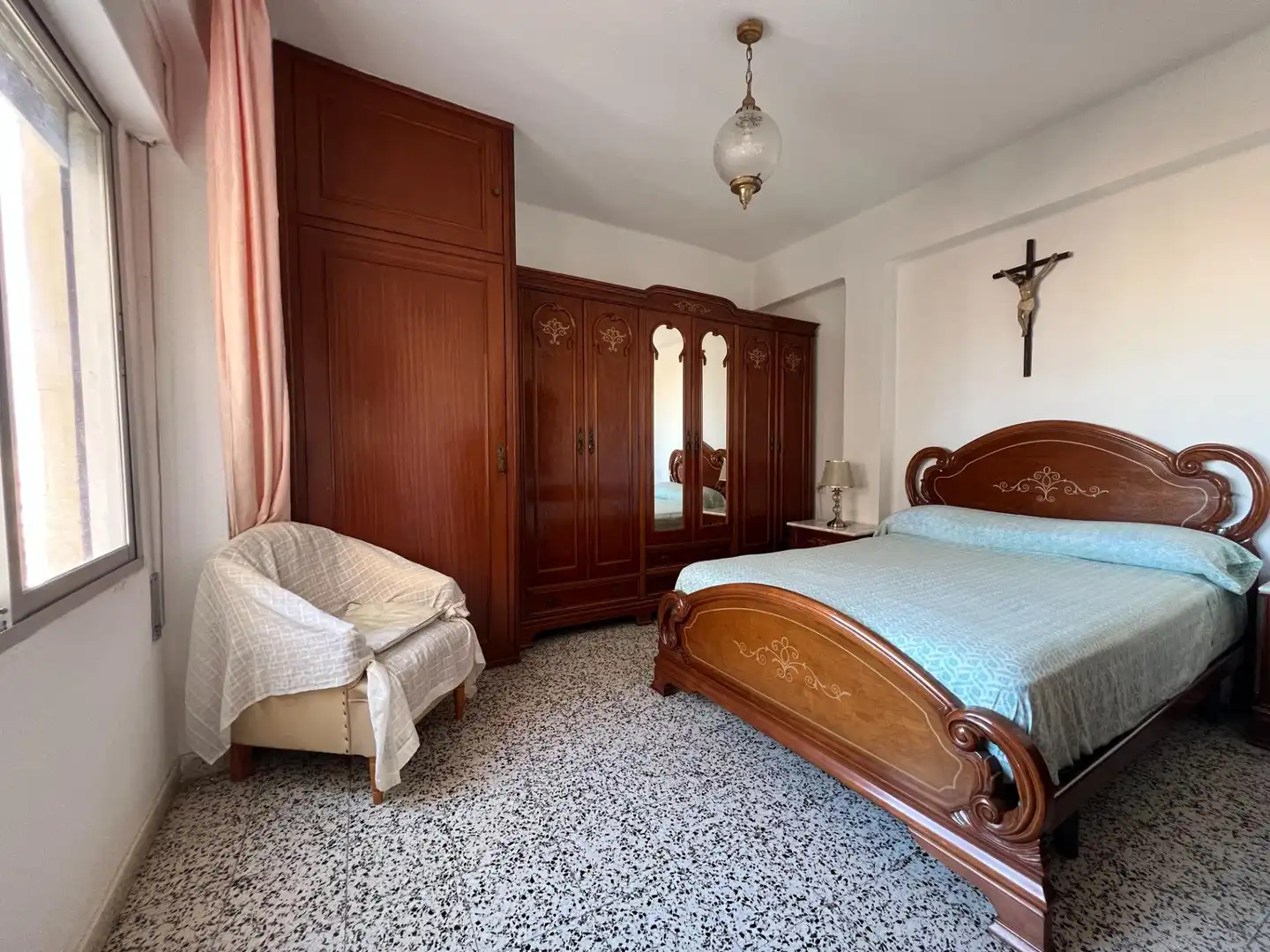 Bedroom of Flat for sale in Málaga  with Terrace