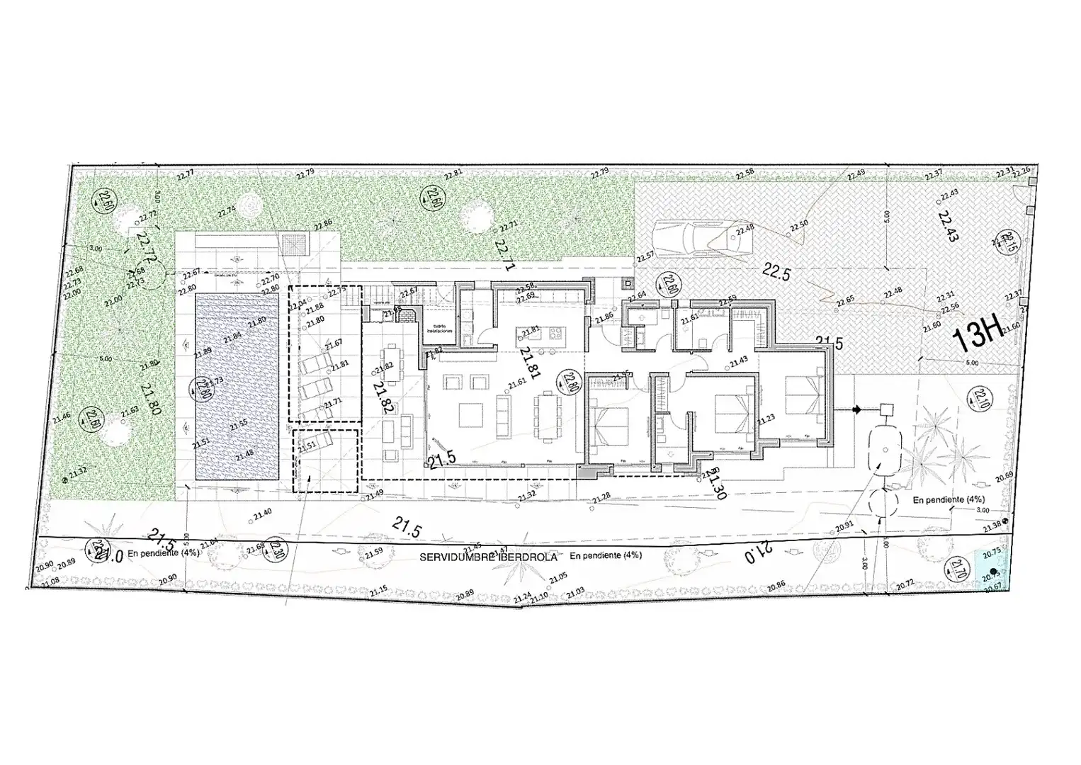 Haus oder Chalet zum Verkauf in Calpe / Calp mit Klimaanlage, Heizung und Privatgarten