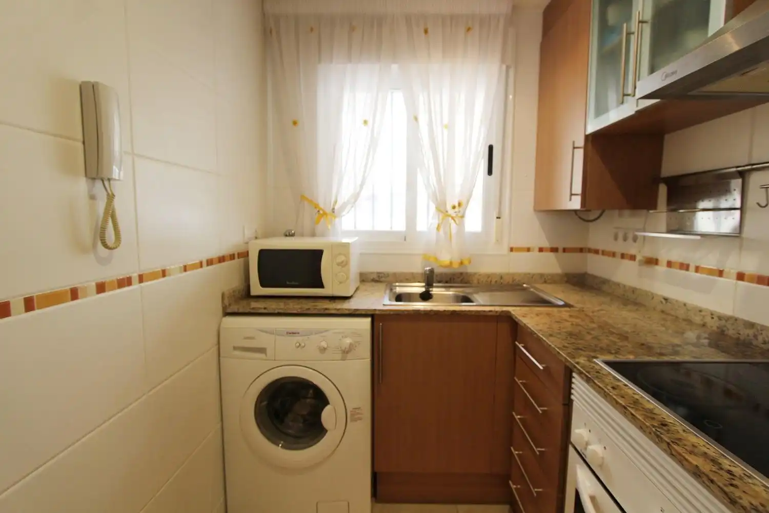 Cocina de Apartamento en venta en Oropesa del Mar / Orpesa con Jardín privado, Terraza y Trastero