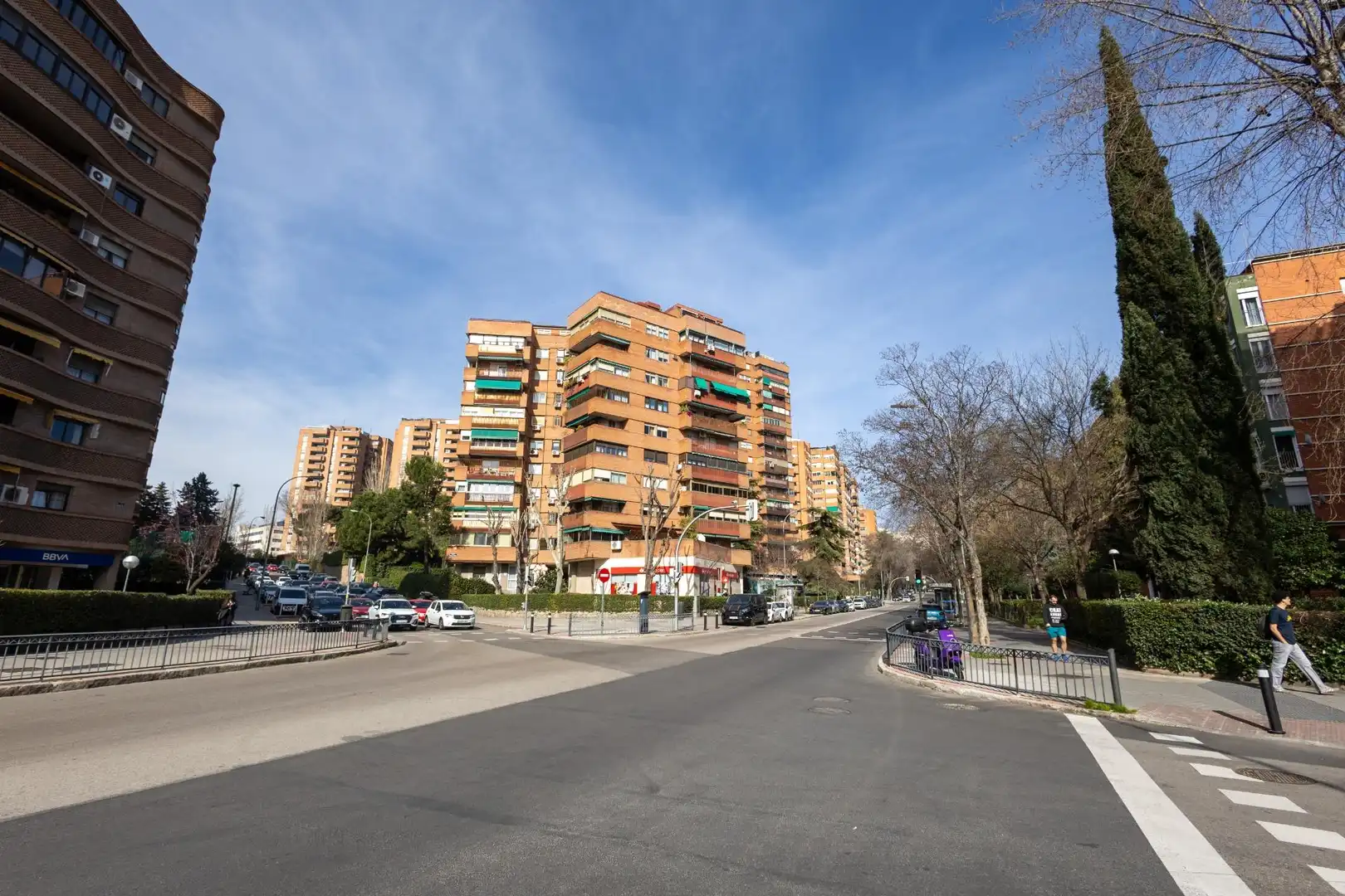 Außenansicht von Wohnungen zum Verkauf in Madrid mit Klimaanlage und Heizung