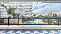 Swimming pool of Apartment for sale in Gandia  with Air Conditioner, Private garden and Terrace