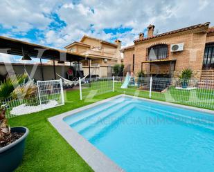 Swimming pool of House or chalet for sale in Cobisa  with Air Conditioner, Heating and Private garden