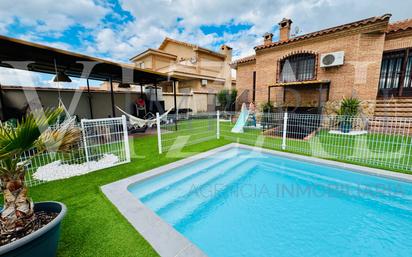 Swimming pool of House or chalet for sale in Cobisa  with Air Conditioner, Heating and Private garden