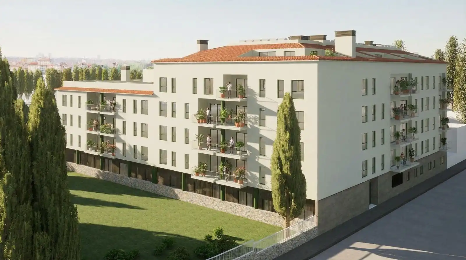 Vista exterior de Piso en venta en Esparreguera con Aire acondicionado, Calefacción y Parquet