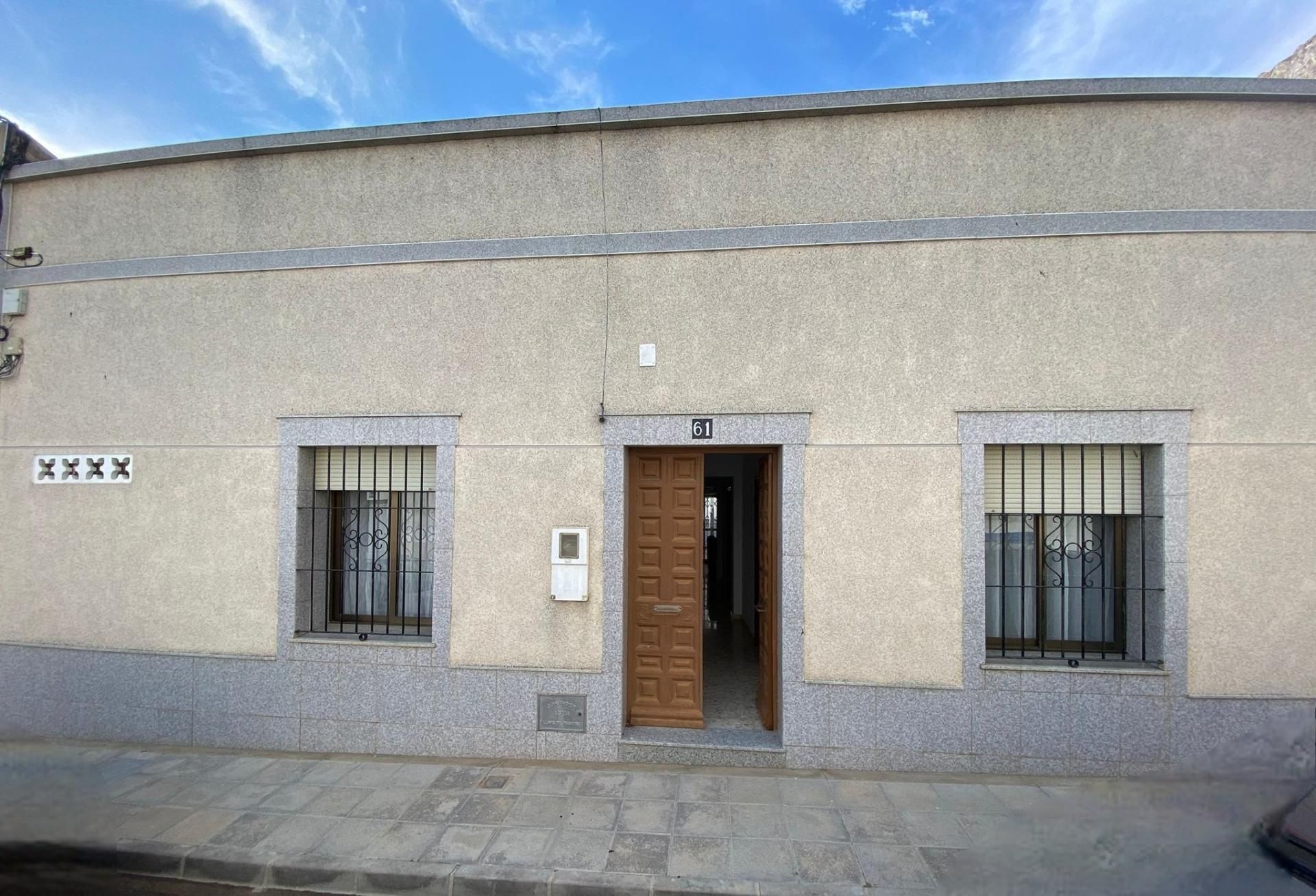 Exterior view of Single-family semi-detached for sale in Montijo  with Air Conditioner, Heating and Terrace