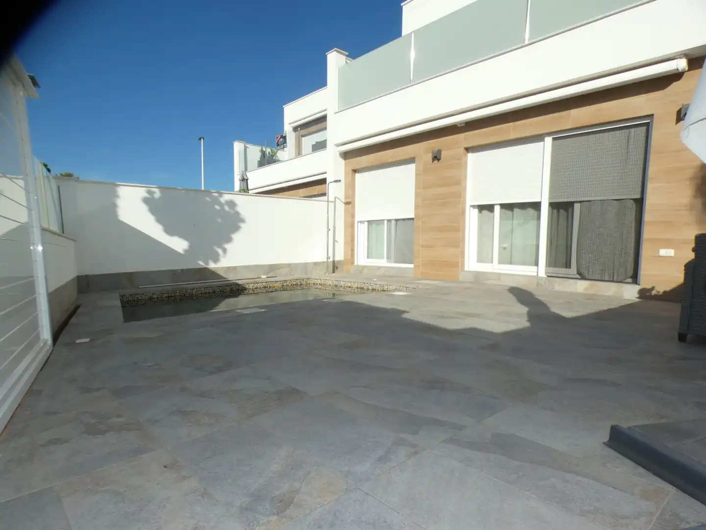 Terraza de Casa adosada en venta en San Pedro del Pinatar con Aire acondicionado, Calefacción y Jardín privado
