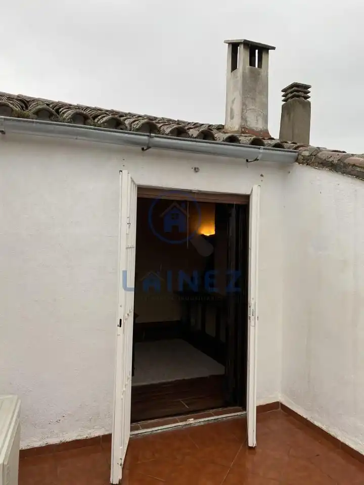 Vista exterior de Casa o chalet en venta en Fuente Obejuna con Aire acondicionado, Jardín privado y Terraza