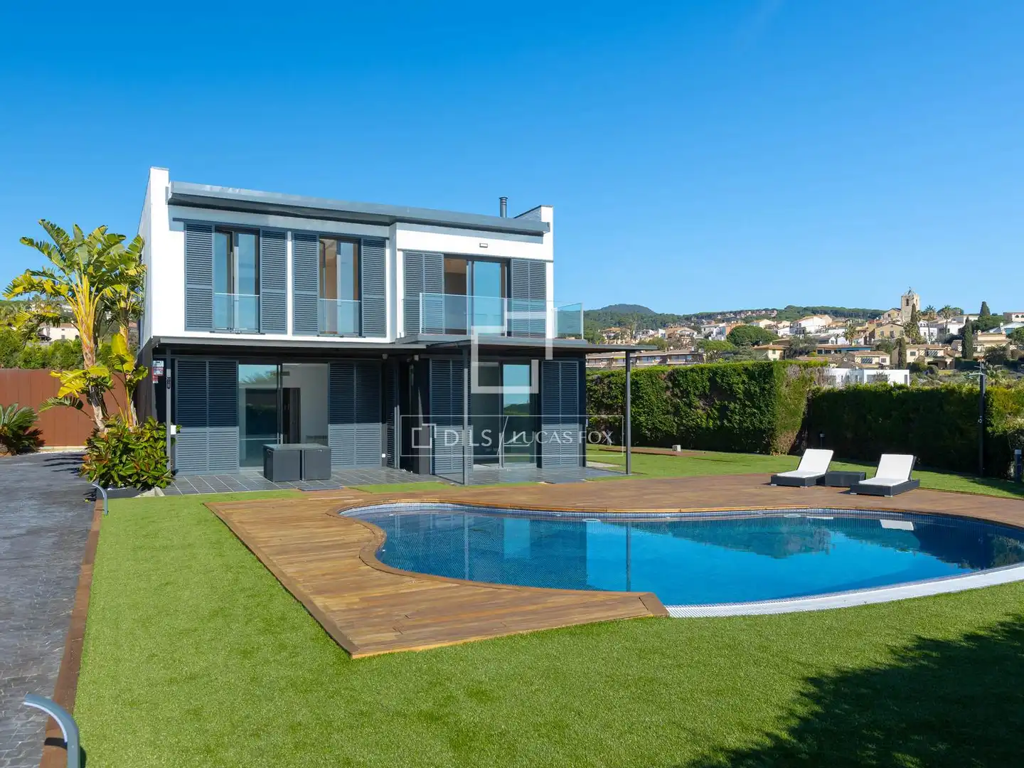 Terrassa de Casa o xalet en venda en Sant Vicenç de Montalt amb Aire condicionat, Calefacció i Jardí privat