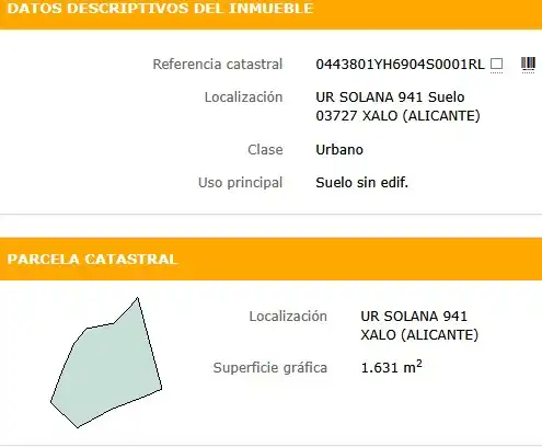 Rural land for sale in Urbanización Solana 941, imagen 2