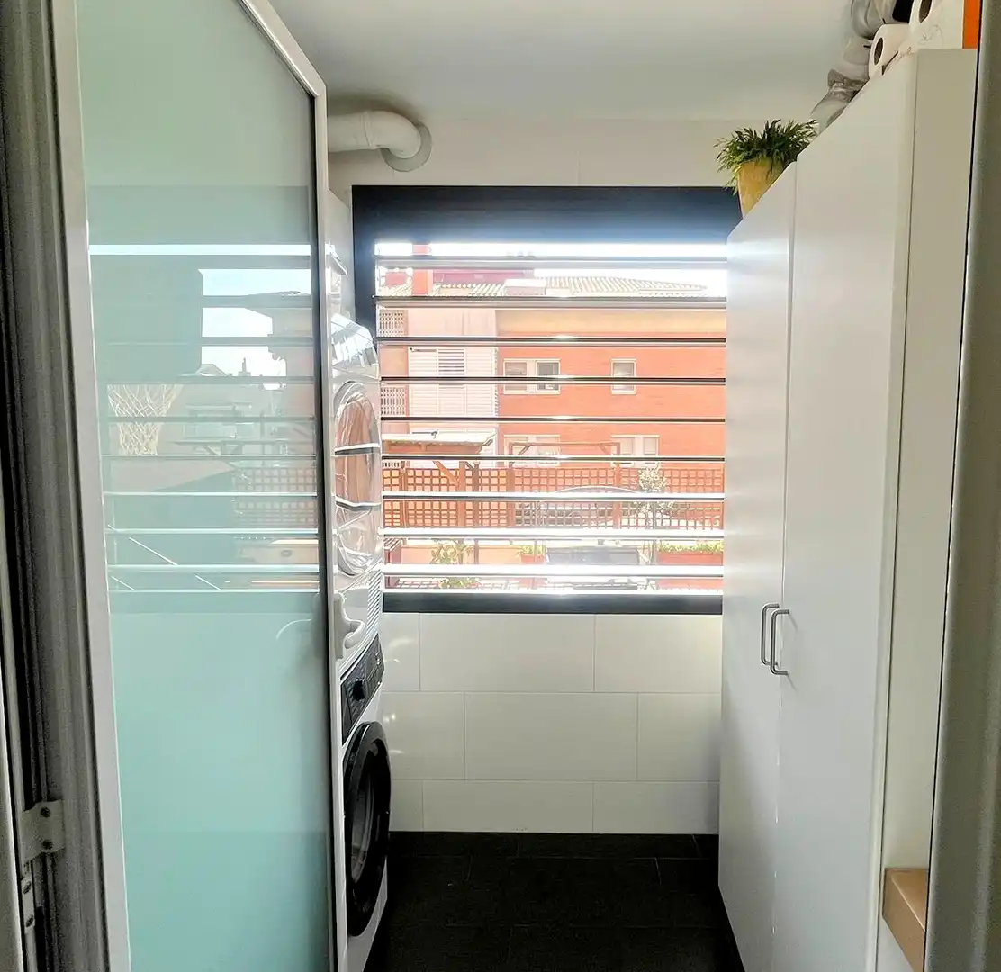 Schlafzimmer von Wohnung zum Verkauf in Sant Feliu de Llobregat mit Klimaanlage, Heizung und Parkett