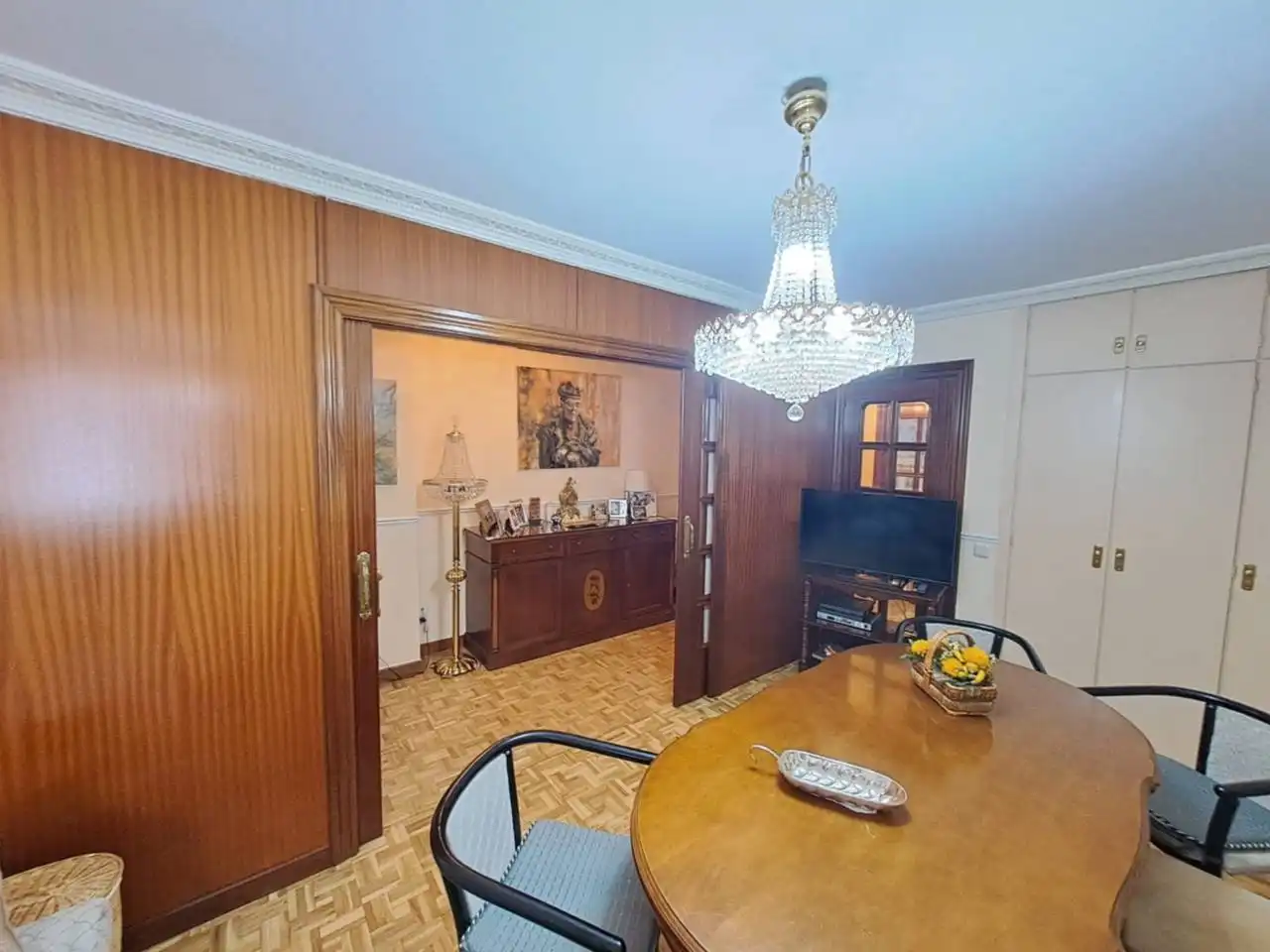 Dining room of Flat for sale in Burgos  with Heating, Terrace and Alarm