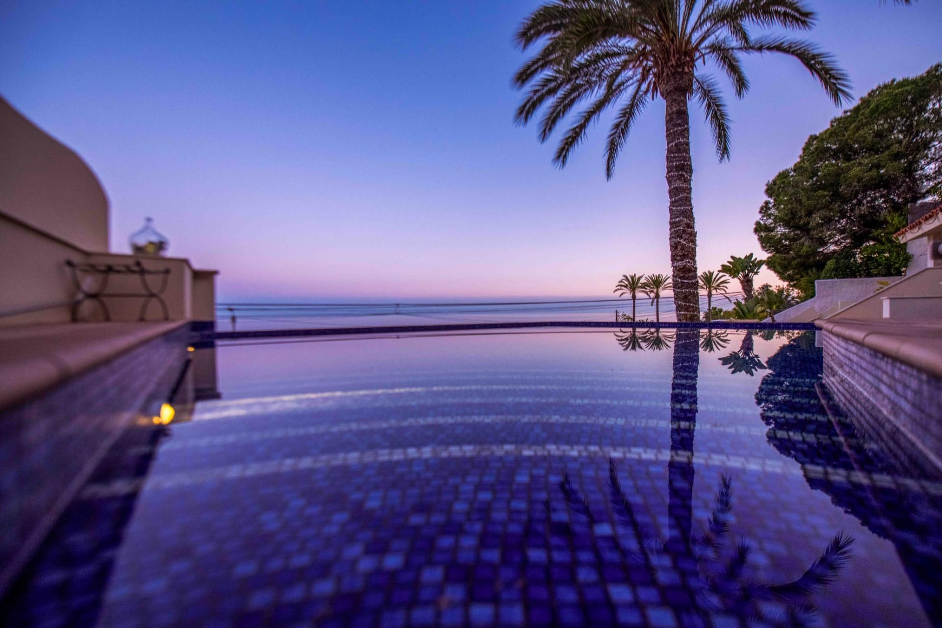 Piscina de Casa o xalet en venda en Villajoyosa / La Vila Joiosa amb Aire condicionat, Jardí privat i Terrassa