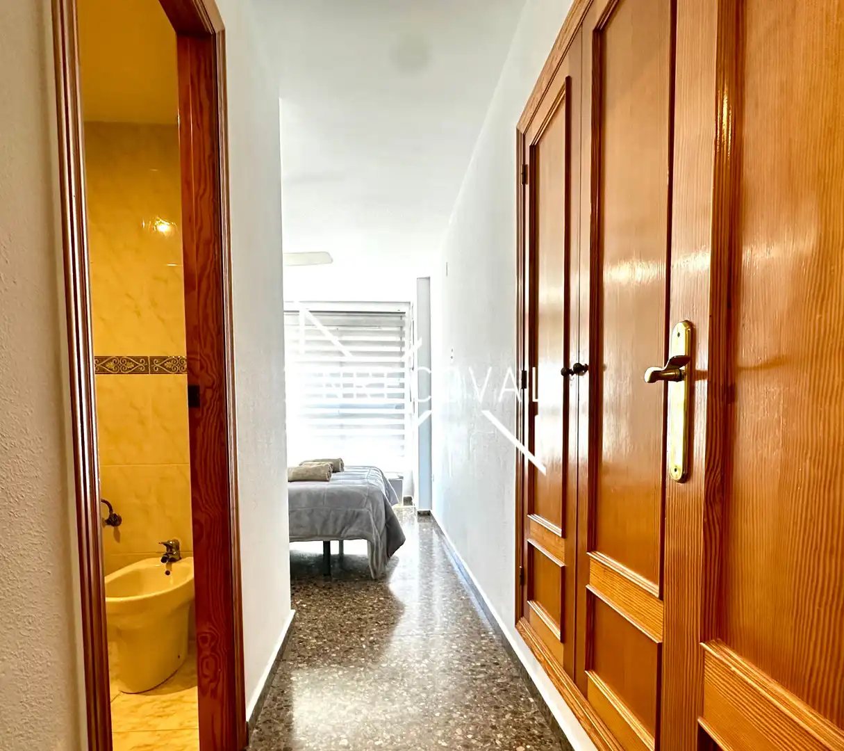 Schlafzimmer von Wohnung zum Verkauf in Sueca mit Klimaanlage und Möbliert