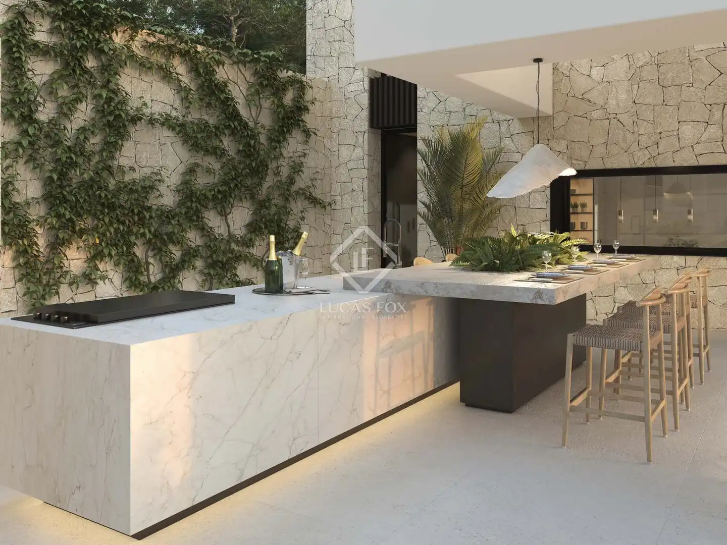 Cocina de Casa o chalet en venta en Santa Eulària des Riu