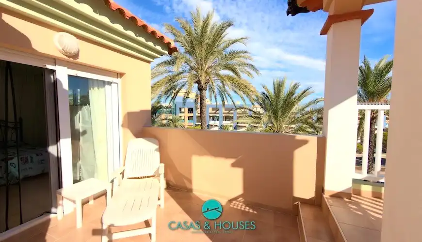 Terrace of Detached homes for sale in La Manga del Mar Menor  with Air Conditioner, Heating and Private garden