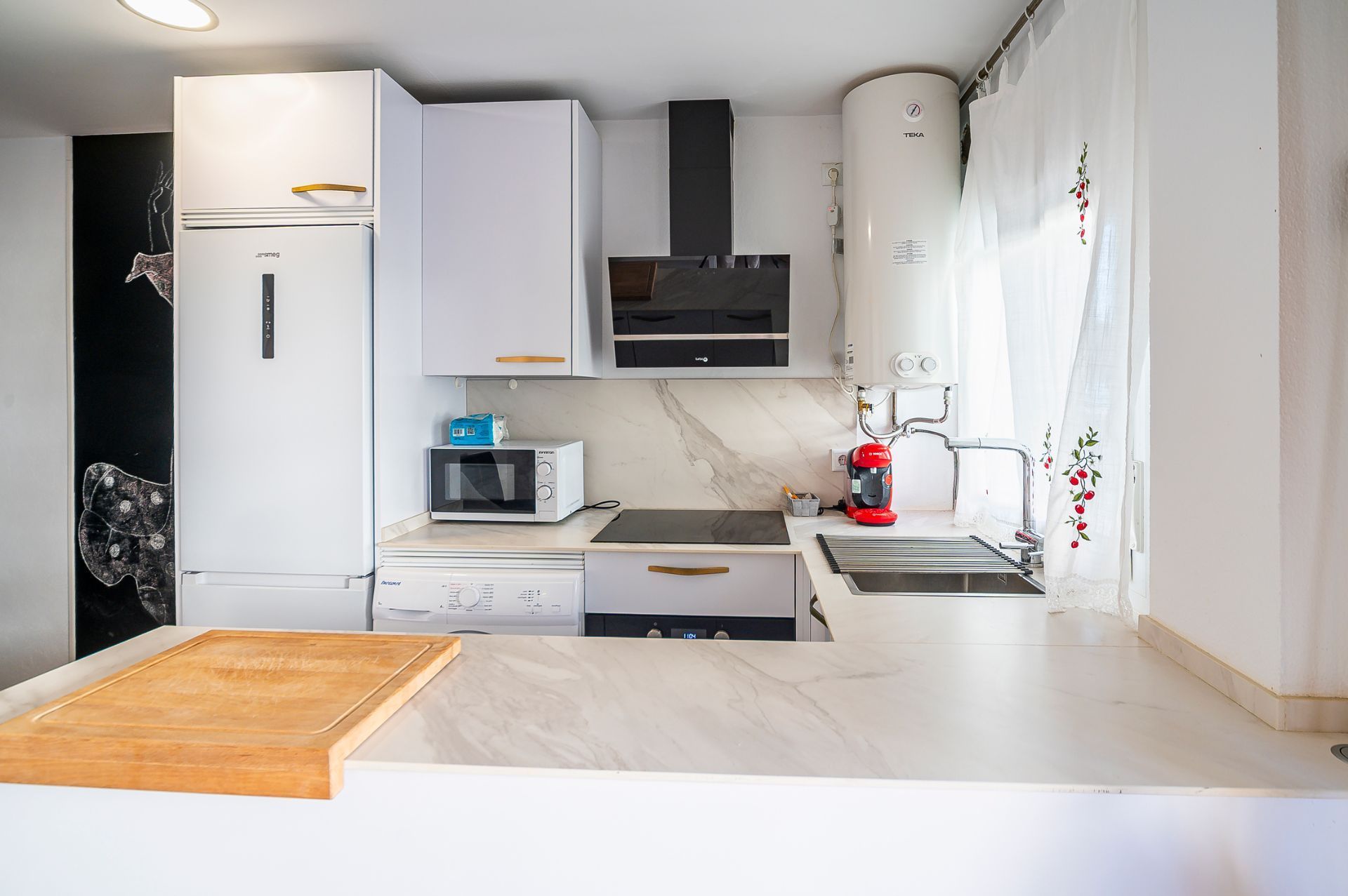 Kitchen of Apartment for sale in Chiclana de la Frontera  with Air Conditioner and Furnished