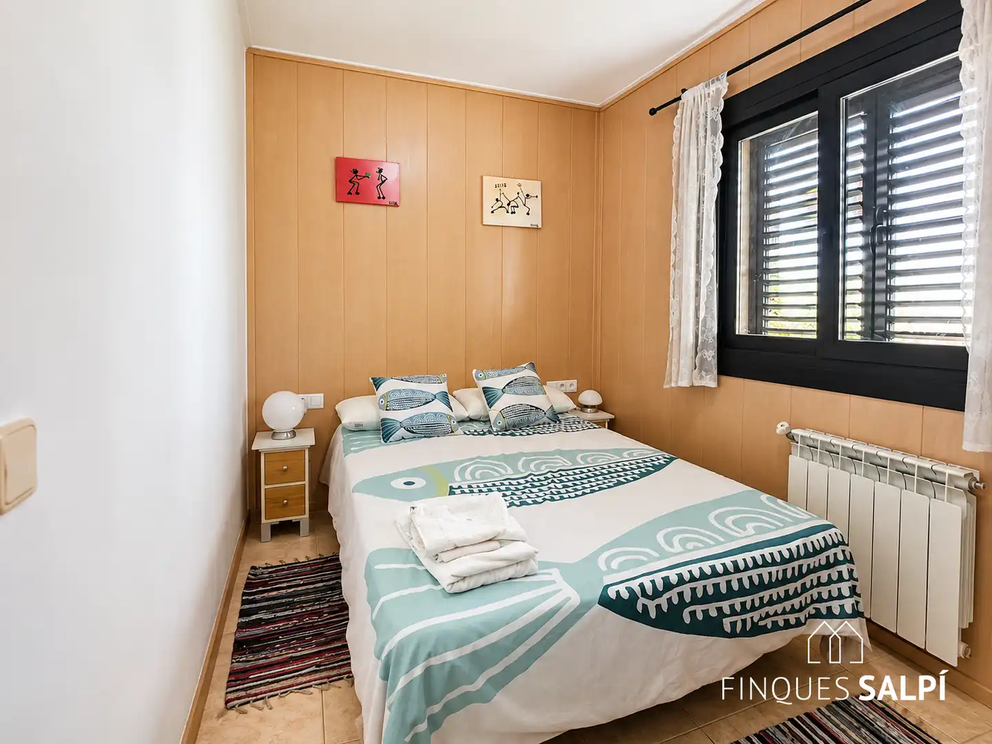 Schlafzimmer von Wohnungen zum Verkauf in L'Escala mit Terrasse, Abstellraum und Möbliert