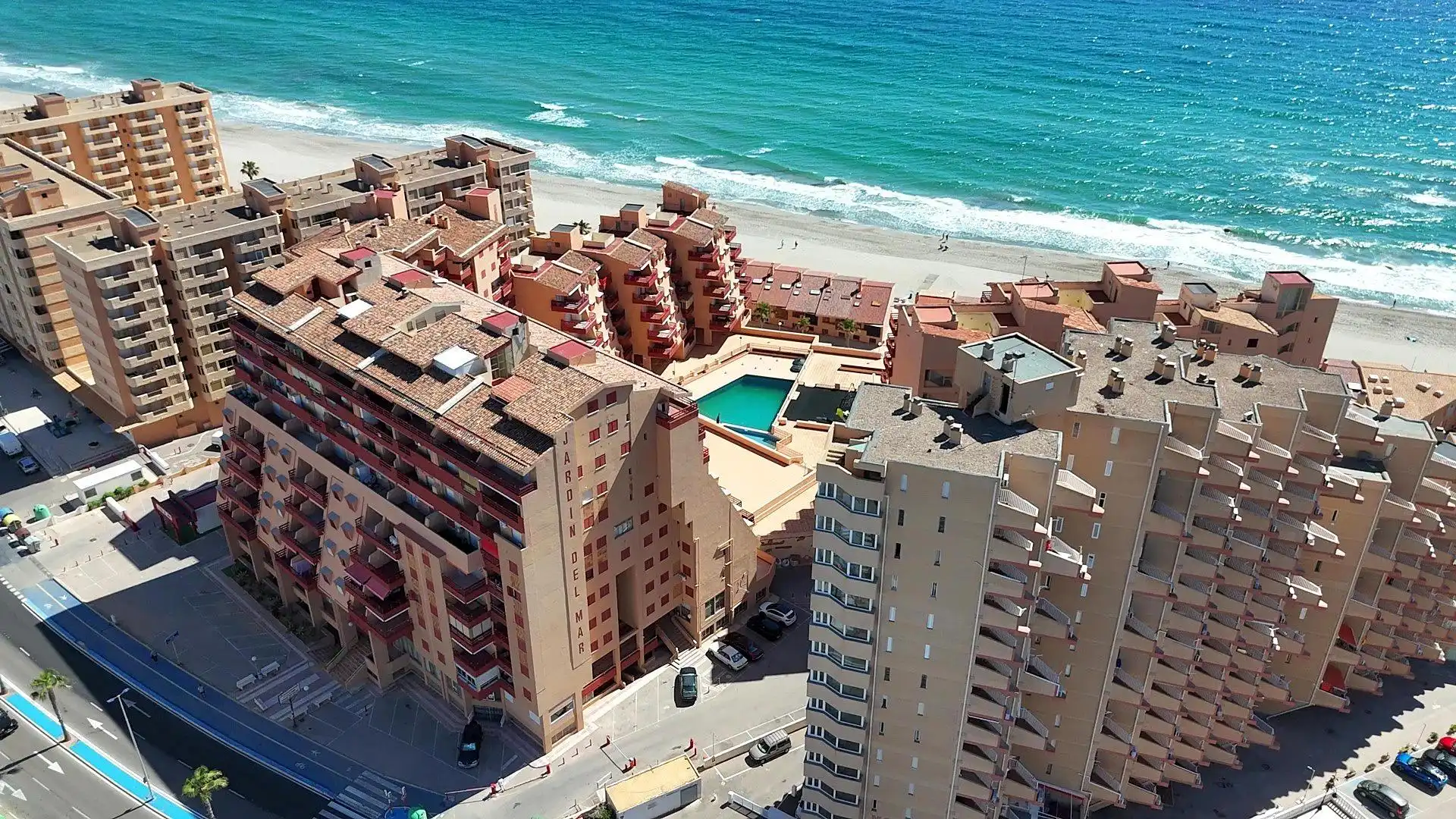 Außenansicht von Wohnung zum Verkauf in La Manga del Mar Menor mit Möbliert, Balkon und Alarm