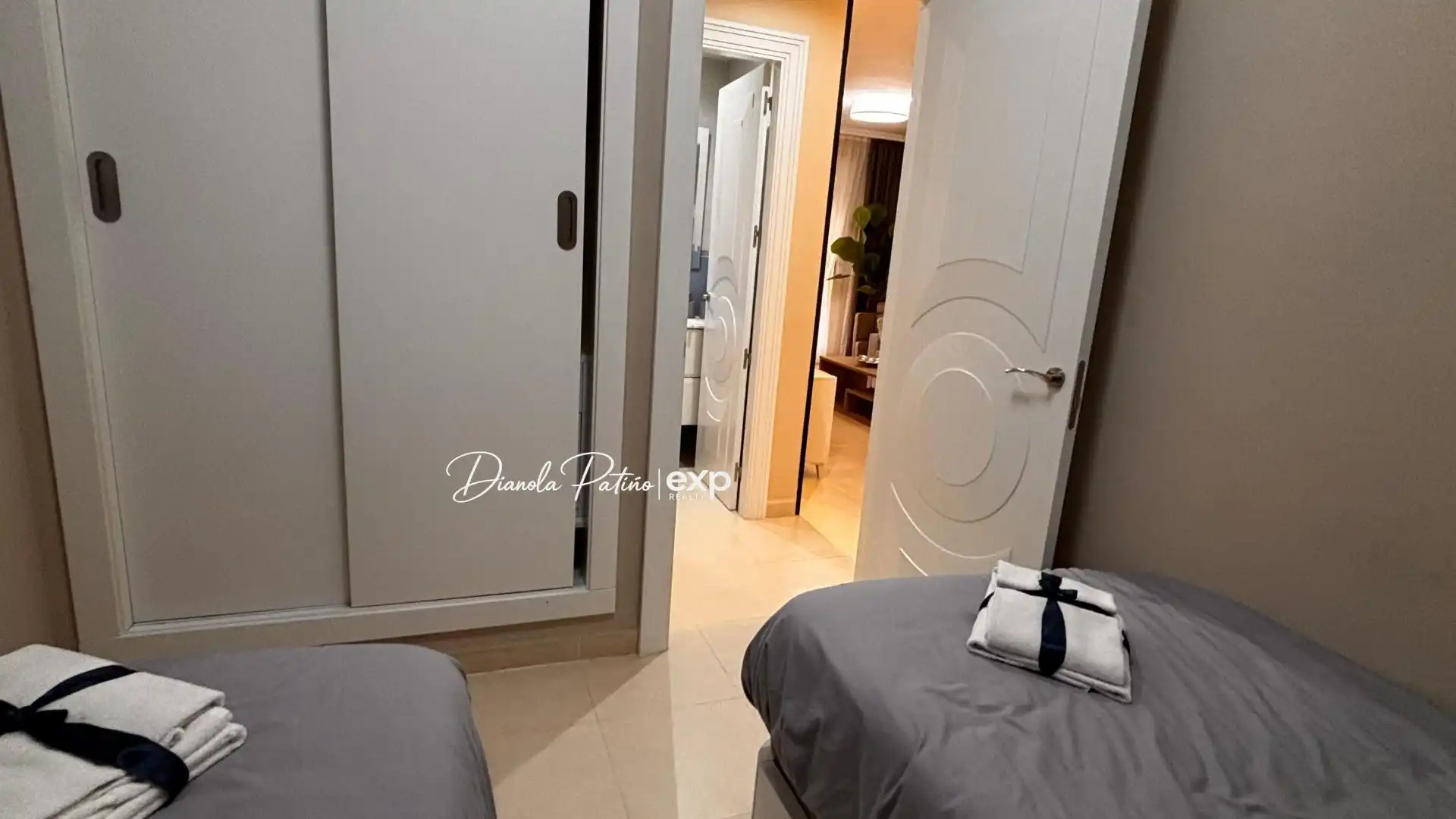 Dormitori de Apartament en venda en Oropesa del Mar / Orpesa amb Aire condicionat, Jardí privat i Terrassa