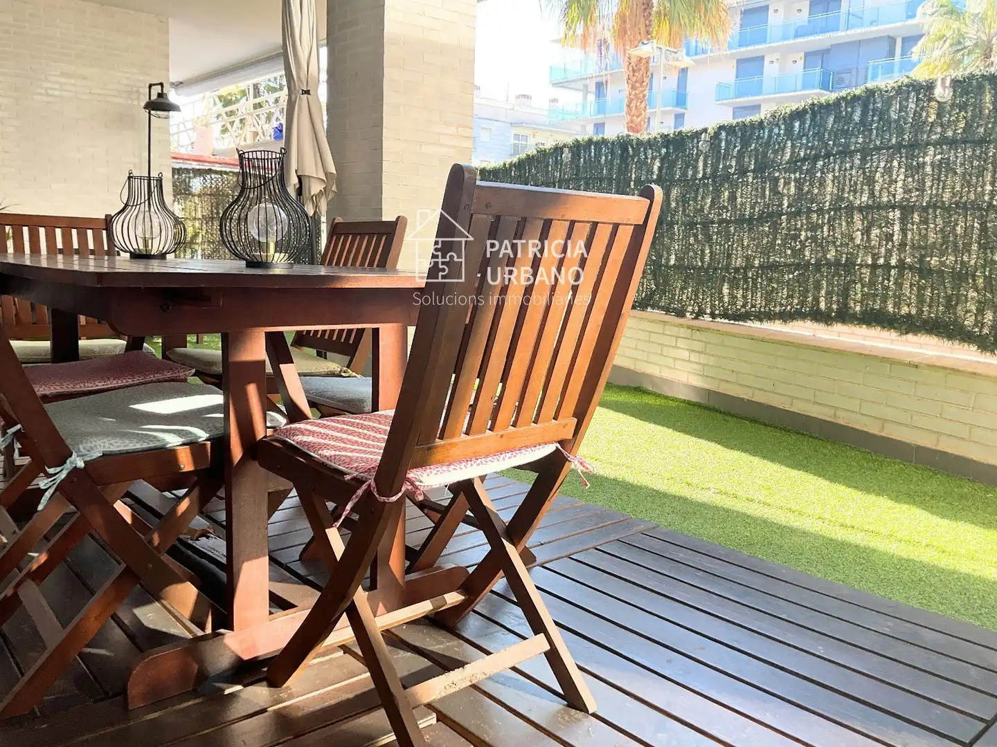 Terraza de Piso de alquiler en Cambrils con Aire acondicionado, Calefacción y Terraza