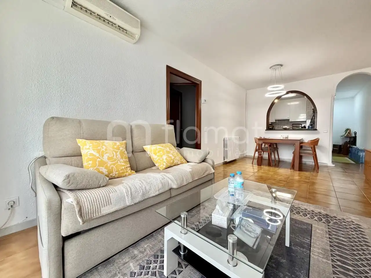 Sala de estar de Piso en venta en Malgrat de Mar con Balcón