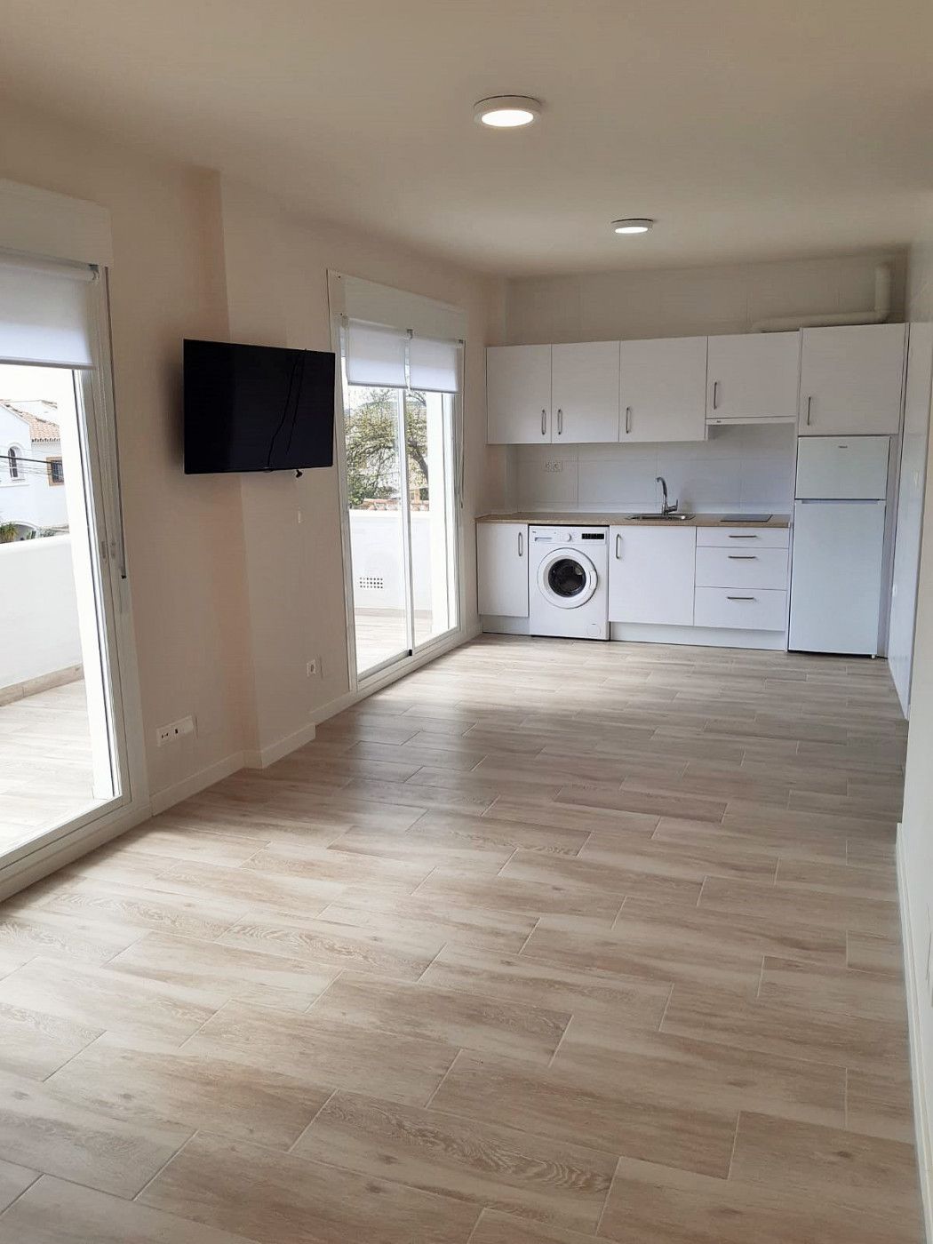 Cocina de Piso de alquiler en Mijas con Aire acondicionado, Calefacción y Terraza