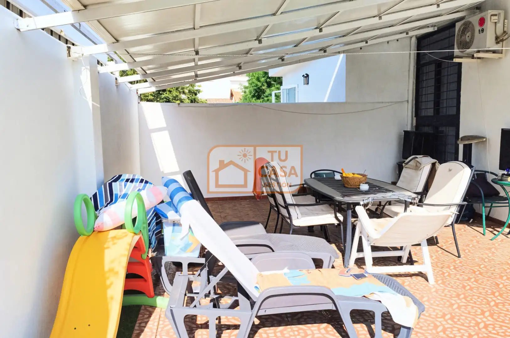Terrassa de Casa o xalet en venda en Cáceres amb Aire condicionat, Calefacció i Jardí privat