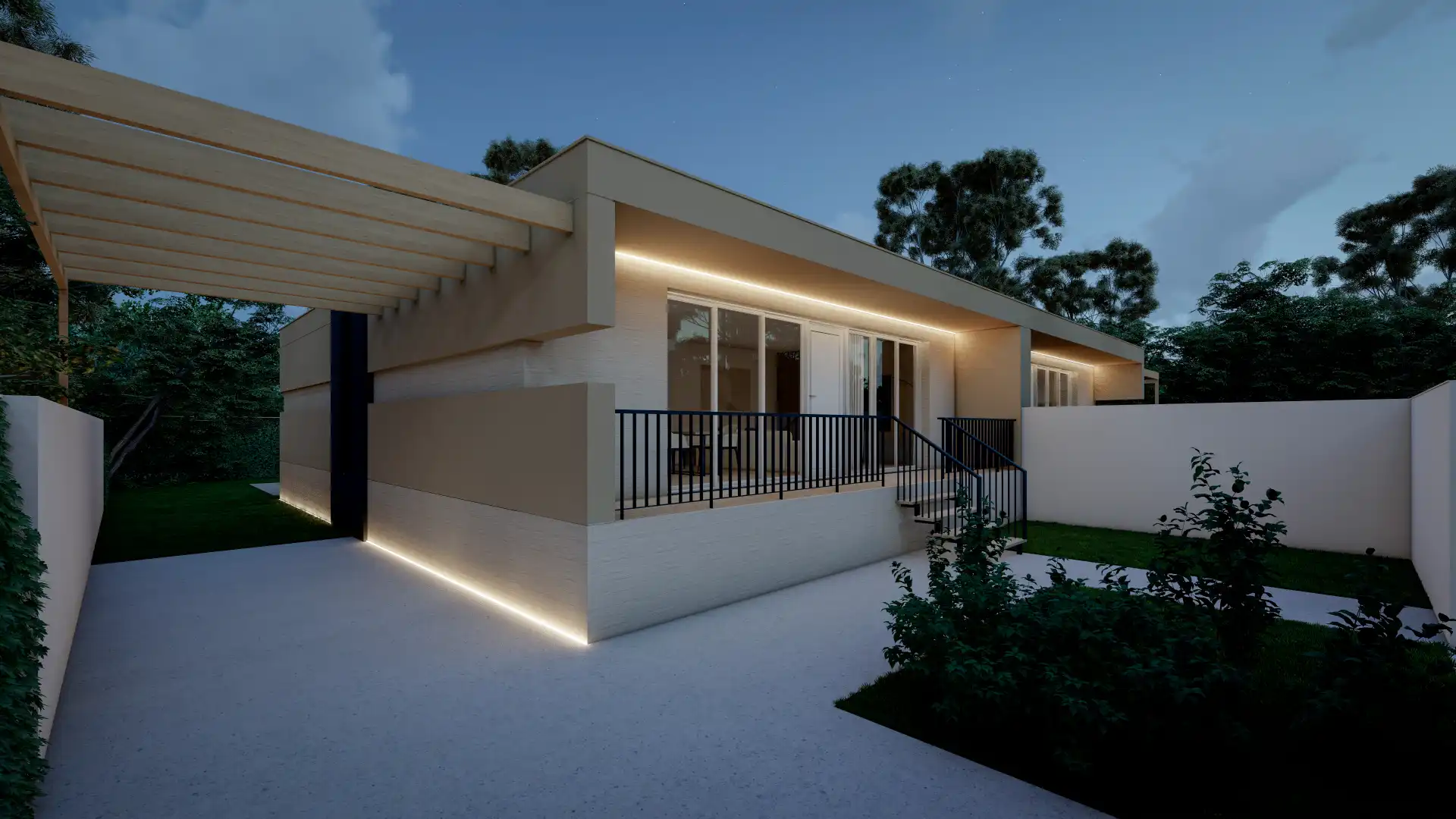 Vista exterior de Casa adosada en venta en Cubas de la Sagra con Calefacción, Jardín privado y Terraza