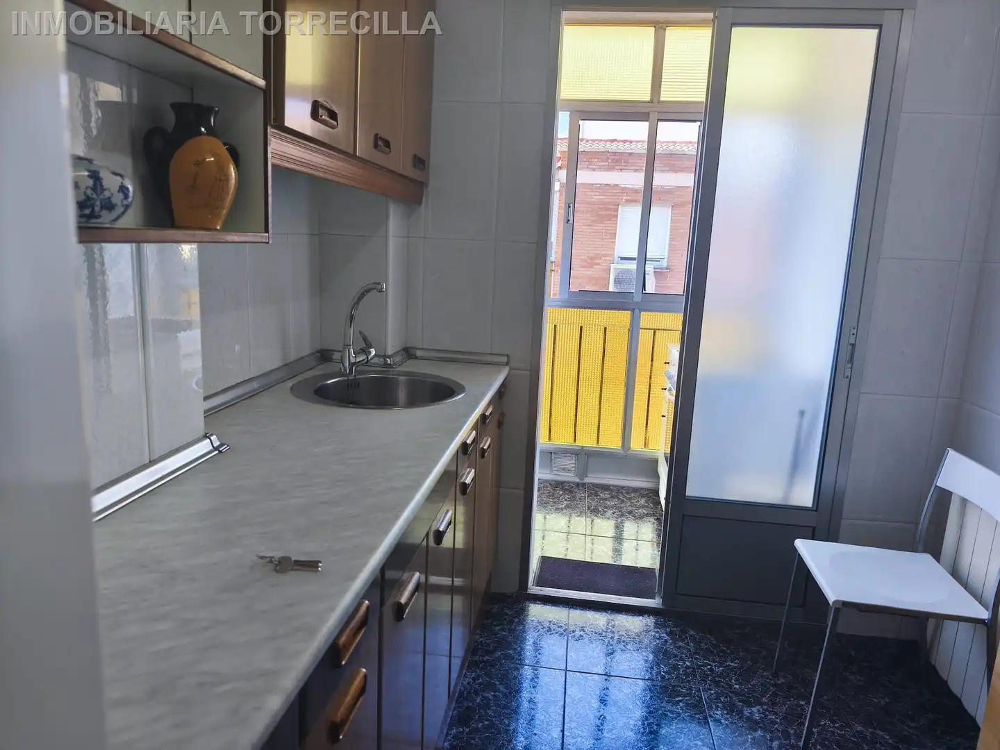Cuina de Pis en venda en Valladolid amb Calefacció, Terrassa i Moblat