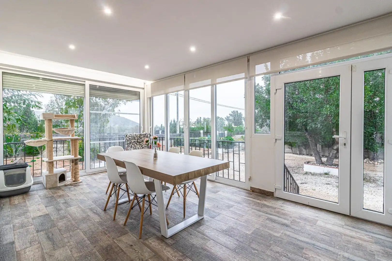 Comedor de Casa o chalet en venta en Llombai con Aire acondicionado, Jardín privado y Terraza