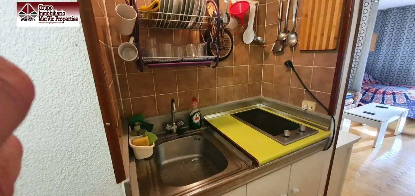 Kitchen of Study for sale in Benidorm  with Terrace, Furnished and Community pool