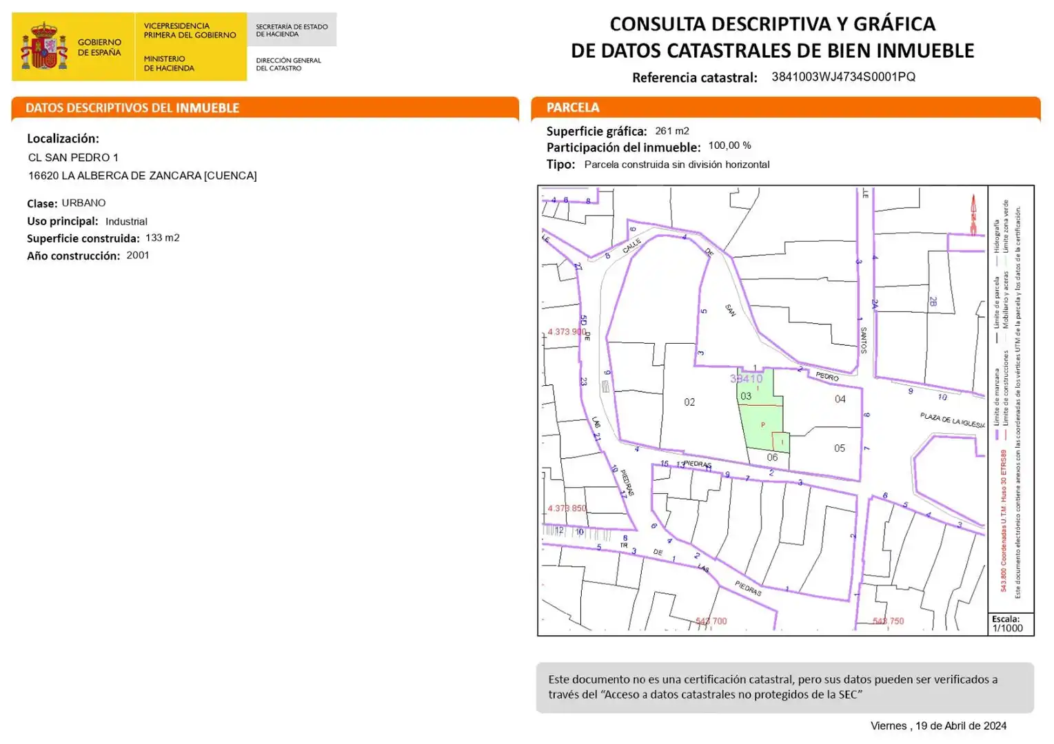 Xalet amb jardí en venda a La Iglesia 8, imagen 2